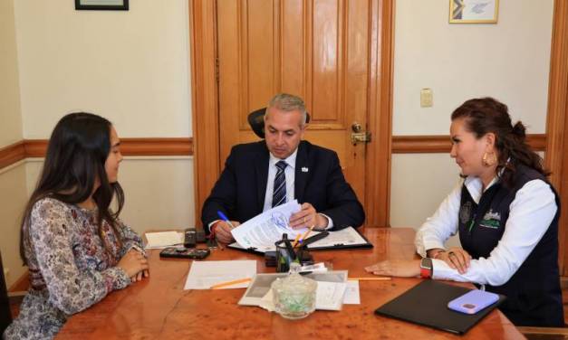 Pachuca firma convenio de colaboración a favor del desarrollo sostenible