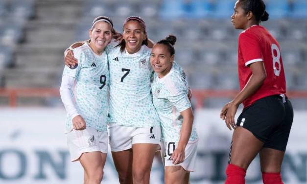 Selección femenil golea en el Estadio Hidalgo