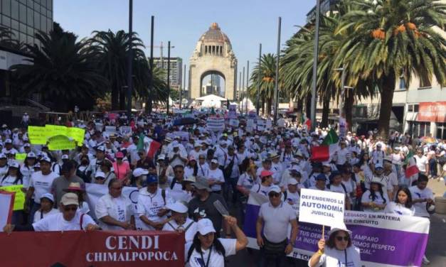 En 20 ciudades marchan contra la eliminación de fideicomisos