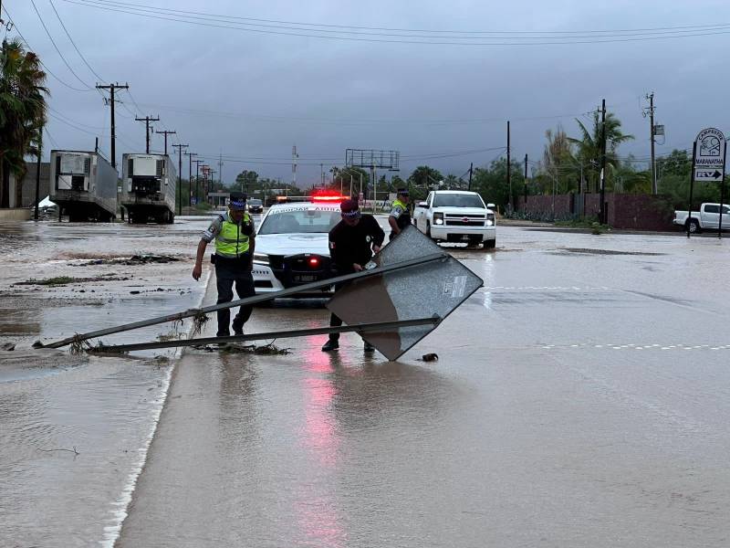 Norma llega a Sinaloa como tormenta tropical
