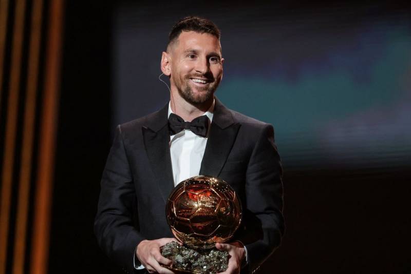 Messi gana su octavo Balón de Oro