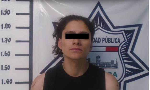 Policía de Pachuca detiene a un hombre por presunto narcomenudeo