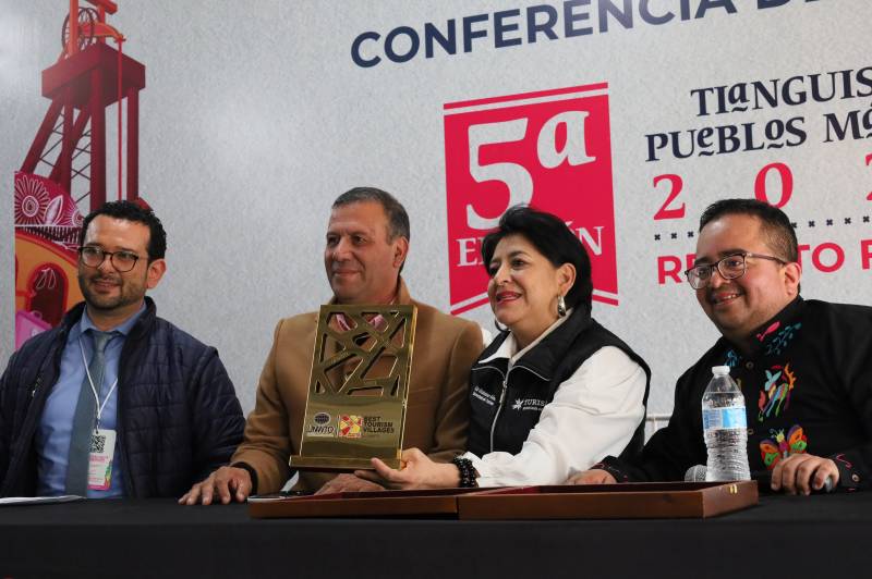 Omitlán presentó su galardón “Best Tourism Villages 2023” en feria turística