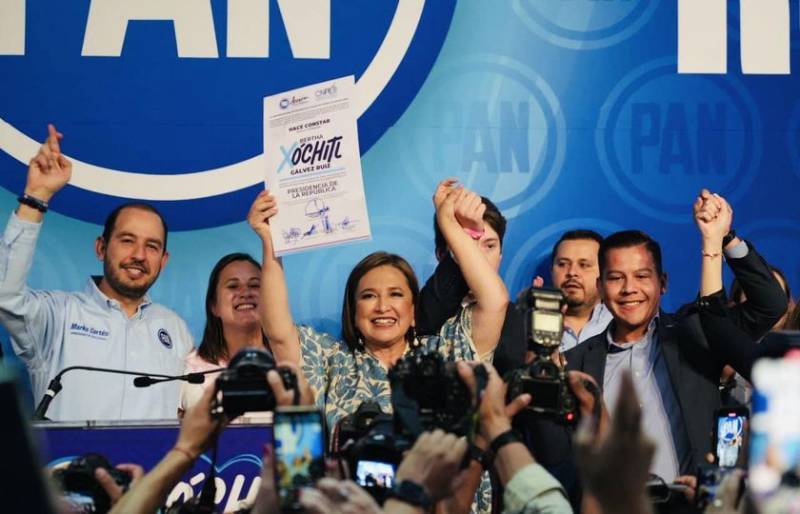 Xóchitl Gálvez se registra como precandidata a la presidencia