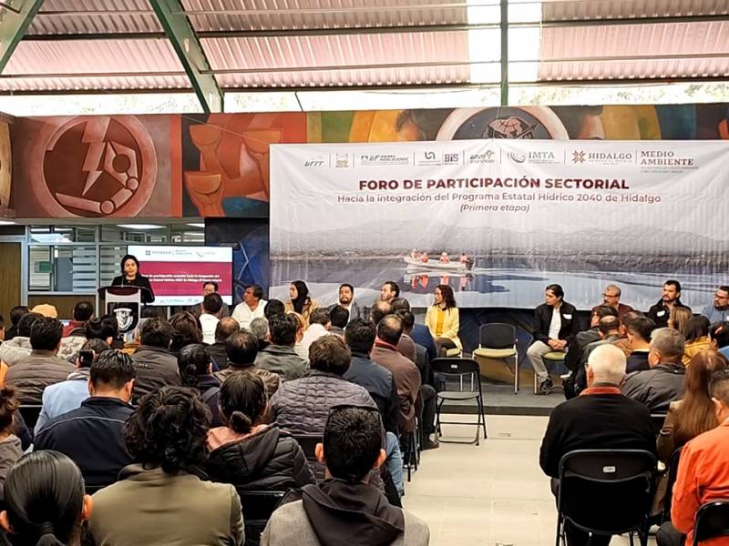Buscan integrar un programa que consolide la sustentabilidad hídrica en Hidalgo
