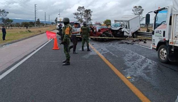 Otra carambola vehicular deja 5 muertos en la México-Tuxpan