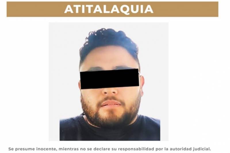 Detiene SSPH a “El Chelelo”, presunto líder de “Los Solas” en Atitalaquia