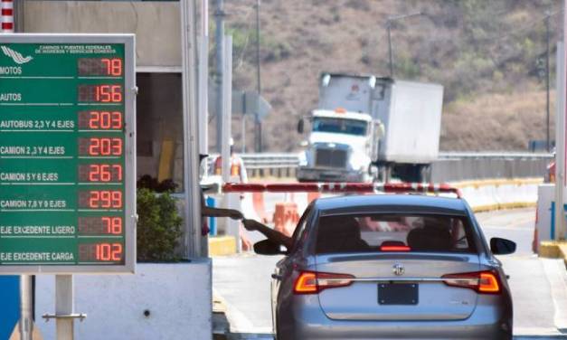 Desde mañana incrementan cuotas en casetas de autopistas federales