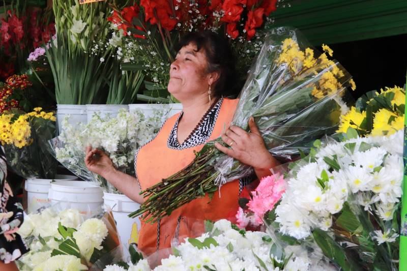 Flor aumentó de precio, pero floristas tuvieron buena venta