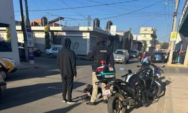 Ladrón muere atropellado tras huir de robo fallido en Tulancingo