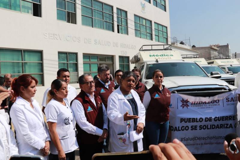 Hidalgo lleva caravana de salud a Acapulco