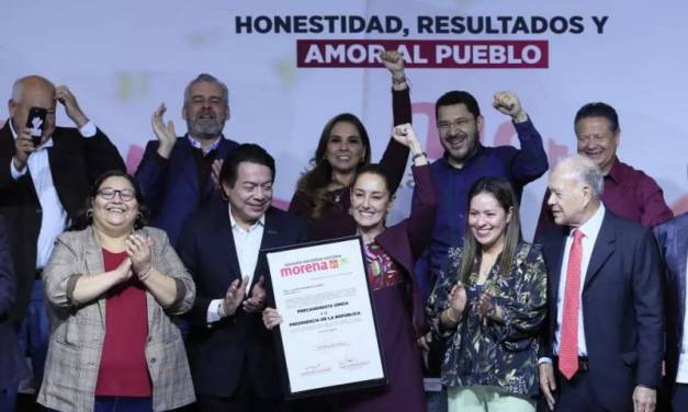 Claudia Sheinbaum se registra como precandidata a la presidencia de México