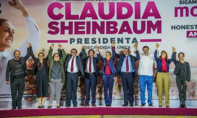 Claudia Sheinbaum presenta a su equipo de precampaña