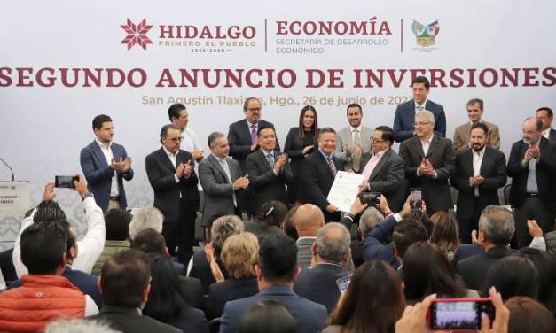 Cierra Hidalgo con inversiones por 67 mil 329 mdp