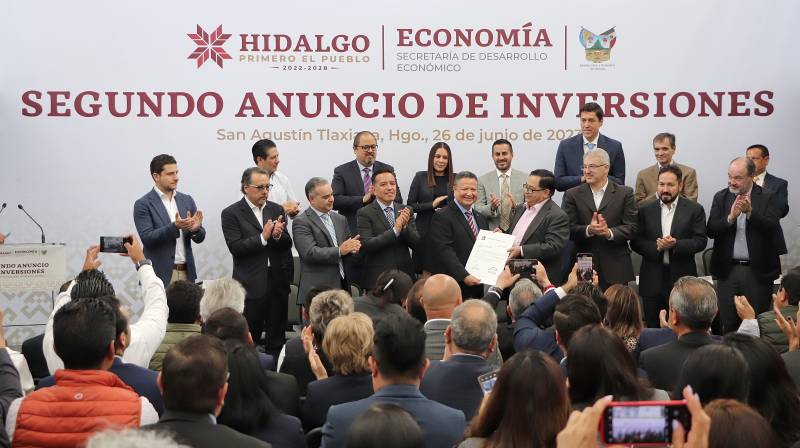 Cierra Hidalgo con inversiones por 67 mil 329 mdp