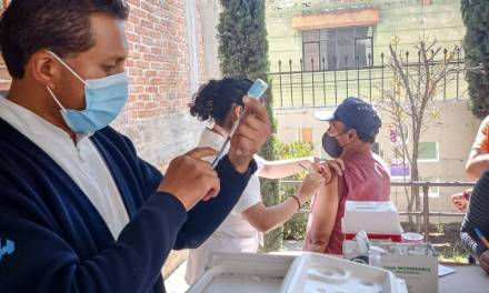 Refuerzan campaña de vacunación contra Influenza y Covid