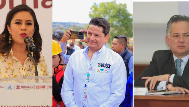 Simey, Ochoa y Santiago Nieto buscarán el Senado