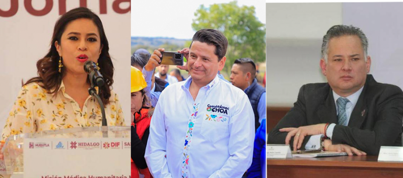 Simey, Ochoa y Santiago Nieto buscarán el Senado