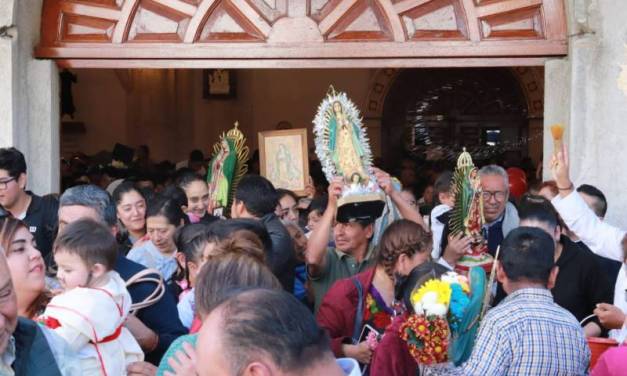 Fervor guadalupano en La Villita de Pachuca