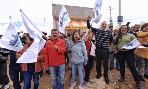 Inician obras de agua potable y alcantarillado en Pachuca