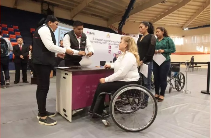 IEEH busca garantizar voto de personas con discapacidad