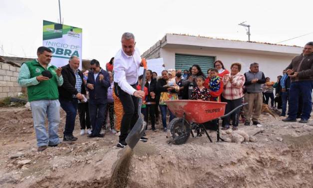 Inician en Pachuca obras de pavimentación hidráulica