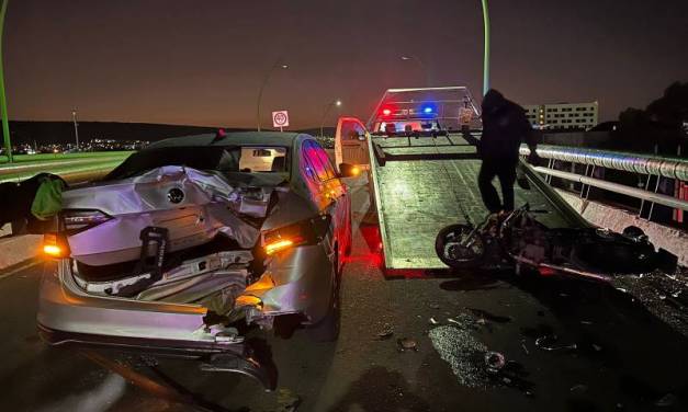 Motociclista pierde la vida en alcoholímetro de Pachuca