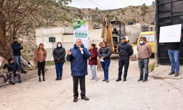 Siguen inicios de obras para beneficio de familias pachuqueñas