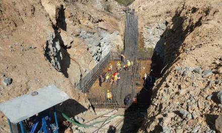 Otro derrumbe de obra sobre la carretera Real del Monte-Huasca