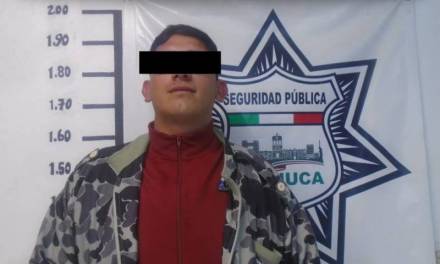 Por presunto narcomenudeo detienen a un hombre en centro de Pachuca