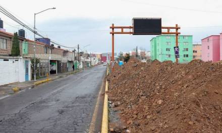 Colector Pluvial Circuito Nuevo Pachuca lleva más del 20% de avance