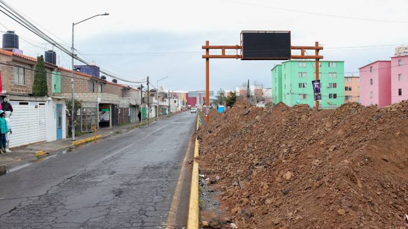 Colector Pluvial Circuito Nuevo Pachuca lleva más del 20% de avance