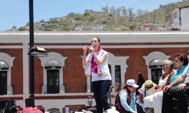 Cambian sede para mitin de Sheinbaum en Mineral de la Reforma
