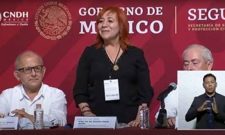Rosario Piedra propone desaparecer la CNDH