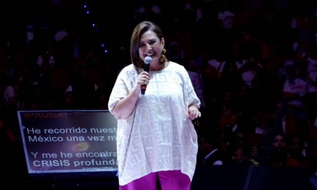 Xóchitl Gálvez cierra su precampaña en la Arena Ciudad de México