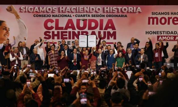 ¡Oficial! Claudia Sheinbaum es candidata presidencial