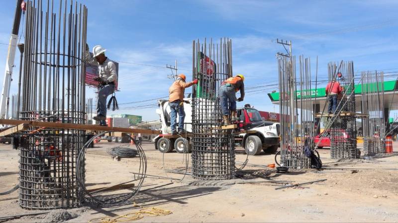 Avanzan obras en el Distribuidor Vial Tuxpan-Jaltepec