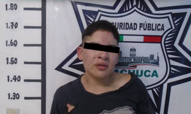 Policía de Pachuca detiene a 2 por presunto robo