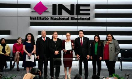 Claudia Sheinbaum registra formalmente su candidatura ante el INE