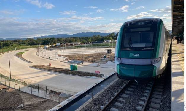 Tren Maya se concluirá hasta finales de junio