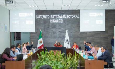 IEEH estableció reglas de postulación de candidaturas a diputaciones locales