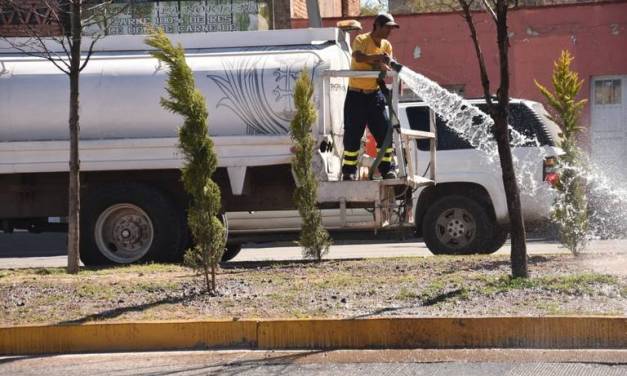 Buscan acceso a aguas residuales tratadas para el riego de áreas verdes