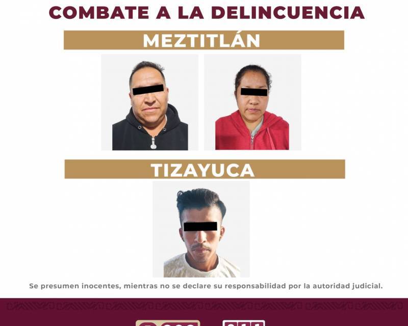 Implementan operativo simultaneo en Metztitlán y Tizayuca