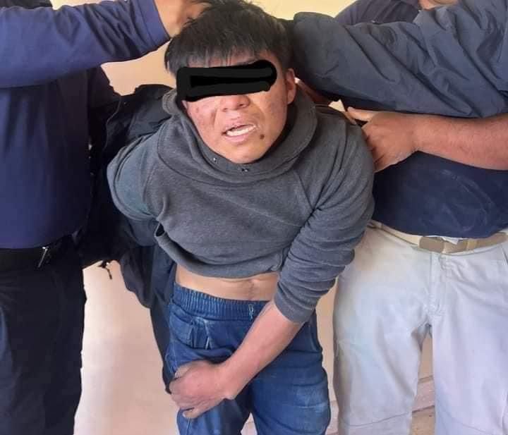 Pobladores en Ixmiquilpan capturan a presunto ladrón