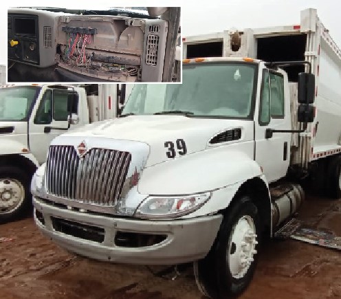 Dañan camiones recolectores de basura en Pachuca