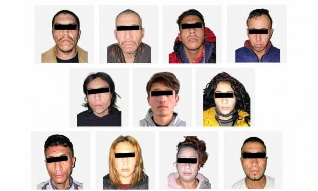 Detienen a presunto grupo de narcomenudistas en Pachuca