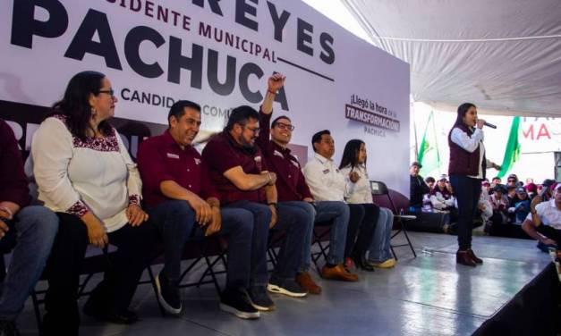 Simey Olvera impulsa el cambio en Hidalgo