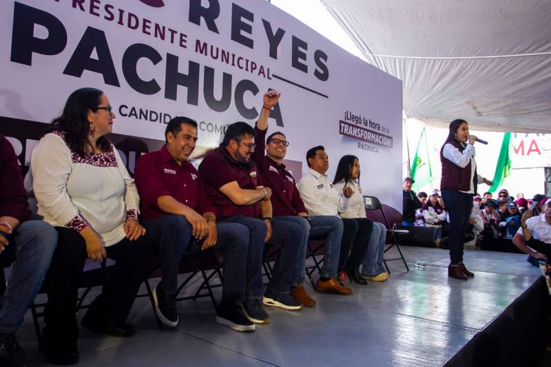 Simey Olvera impulsa el cambio en Hidalgo