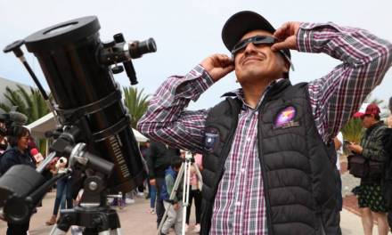Realizarán actividades para observar el eclipse solar en Pachuca