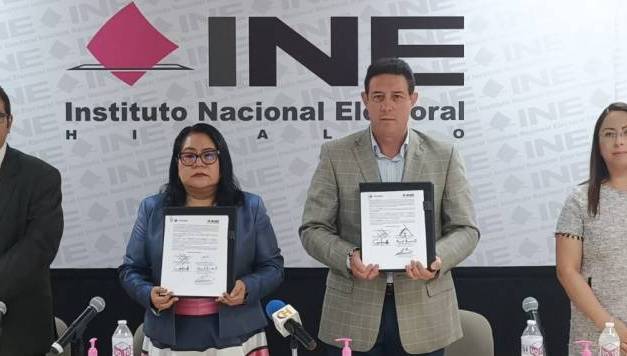 INE y Coparmex firman convenio de colaboración